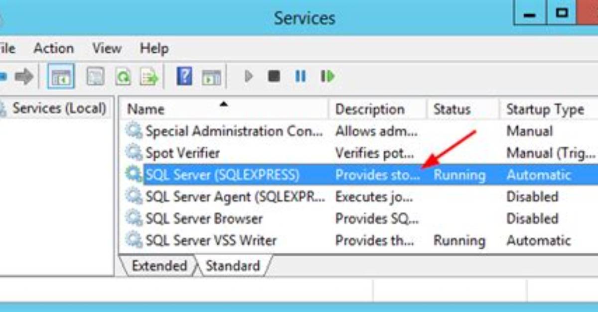 How Start Stop Sql Server