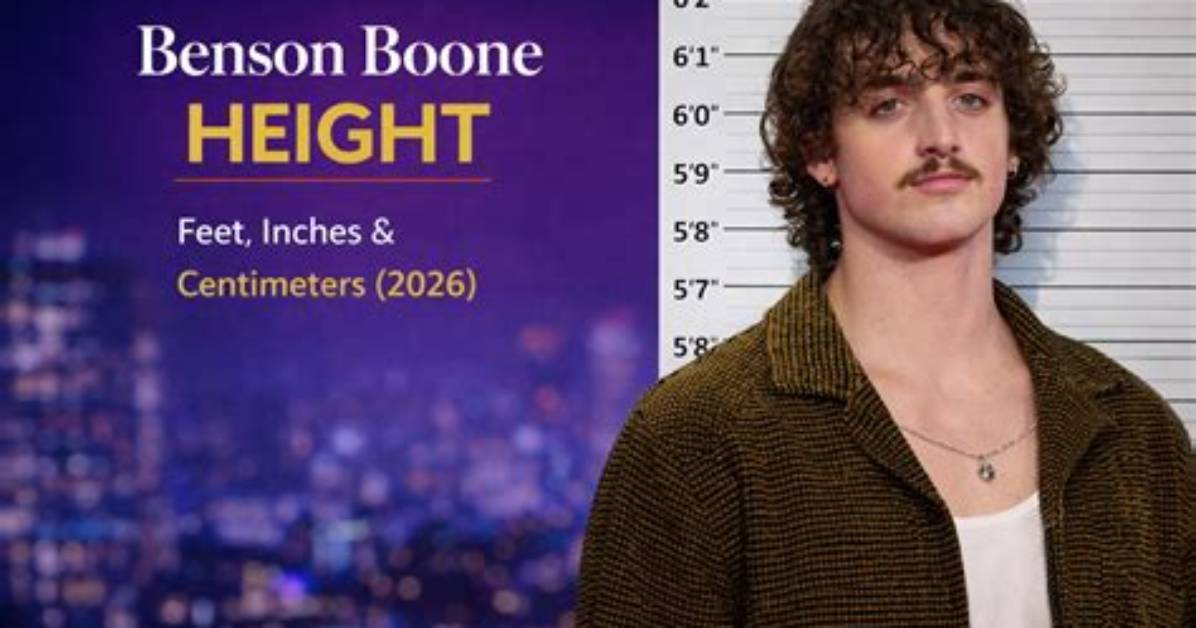 How Tall Is Benson Boobe? Discovering the Height of a Rising Star
