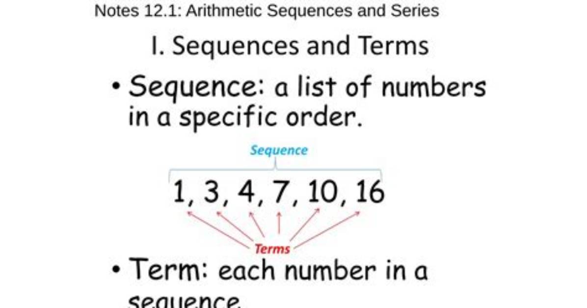 How Terms in Sequence?