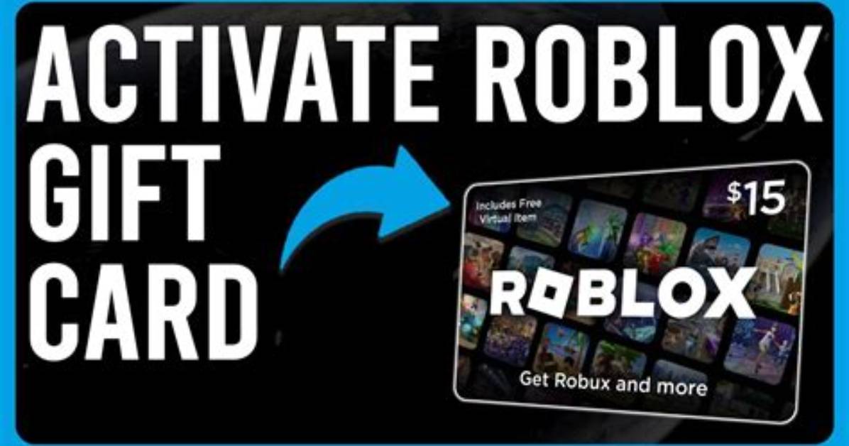 How to Activate a Roblox Gift Card