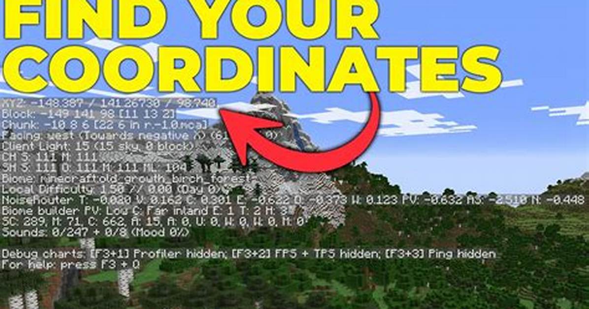 How to Activate Coordinates in Minecraft Realms