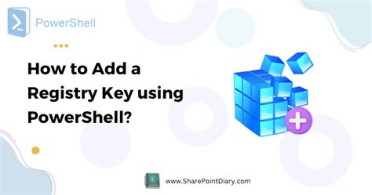 How to Add a Registry Key Using Vbscript?