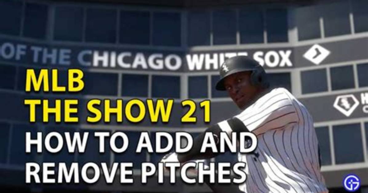 How to Add and Remove Pitches