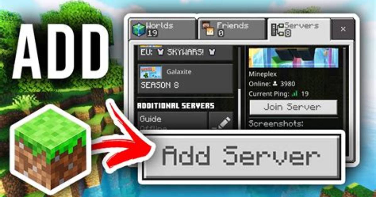 How to Add Server on Minecraft