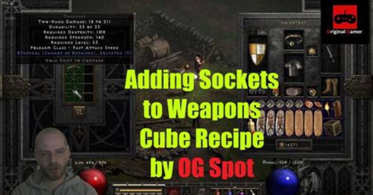 How to Add Sockets Diablo 2
