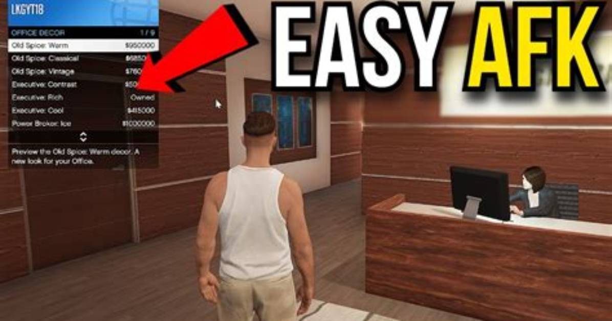 How to Afk in Gta Online 2018