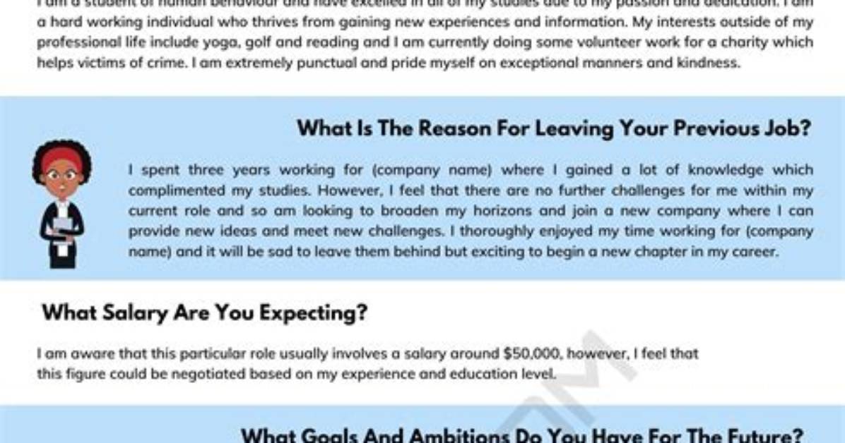 How to Answer Interview Questions Succinctly?