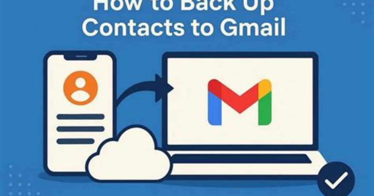 How to Backup Contacts to Gmail