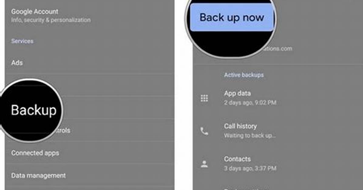 How to Backup Messages on Android?