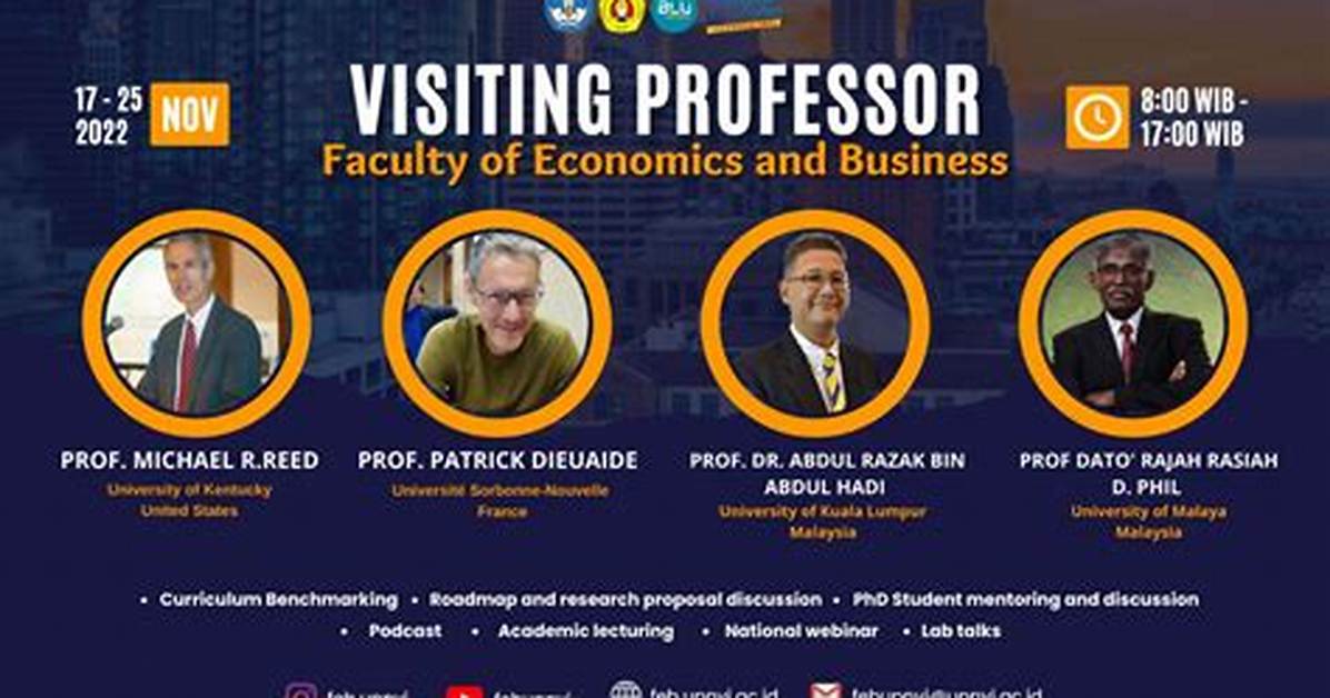 How to Be a Visiting Professor?