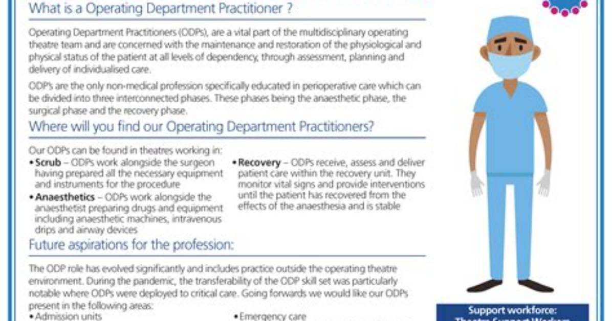 How to Be an Operating Department Practitioner?