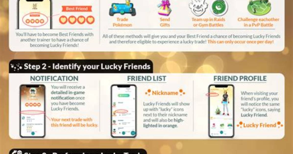 How to Be Lucky Friends Pokemon Go