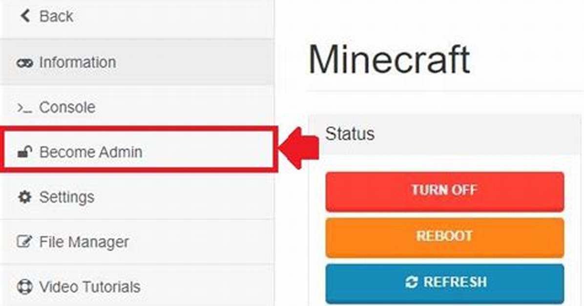 How to Become Admin on Minecraft Server
