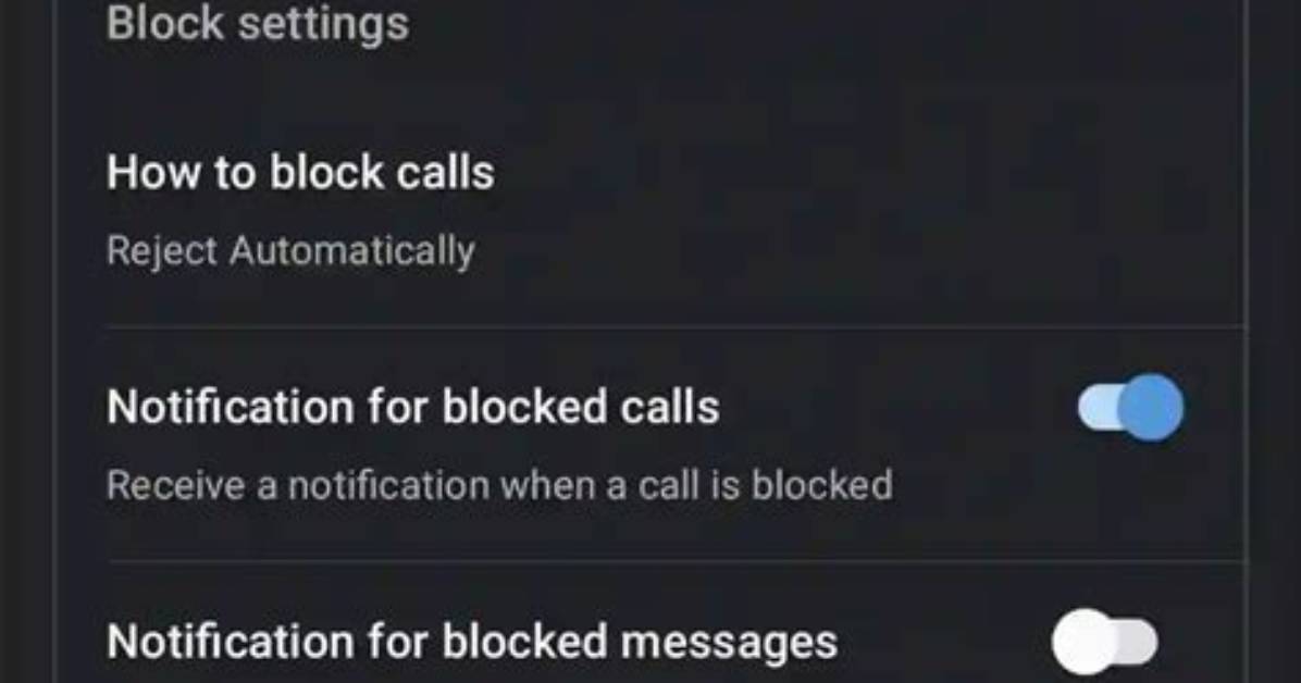 How to Block Unknown Numbers on Android?