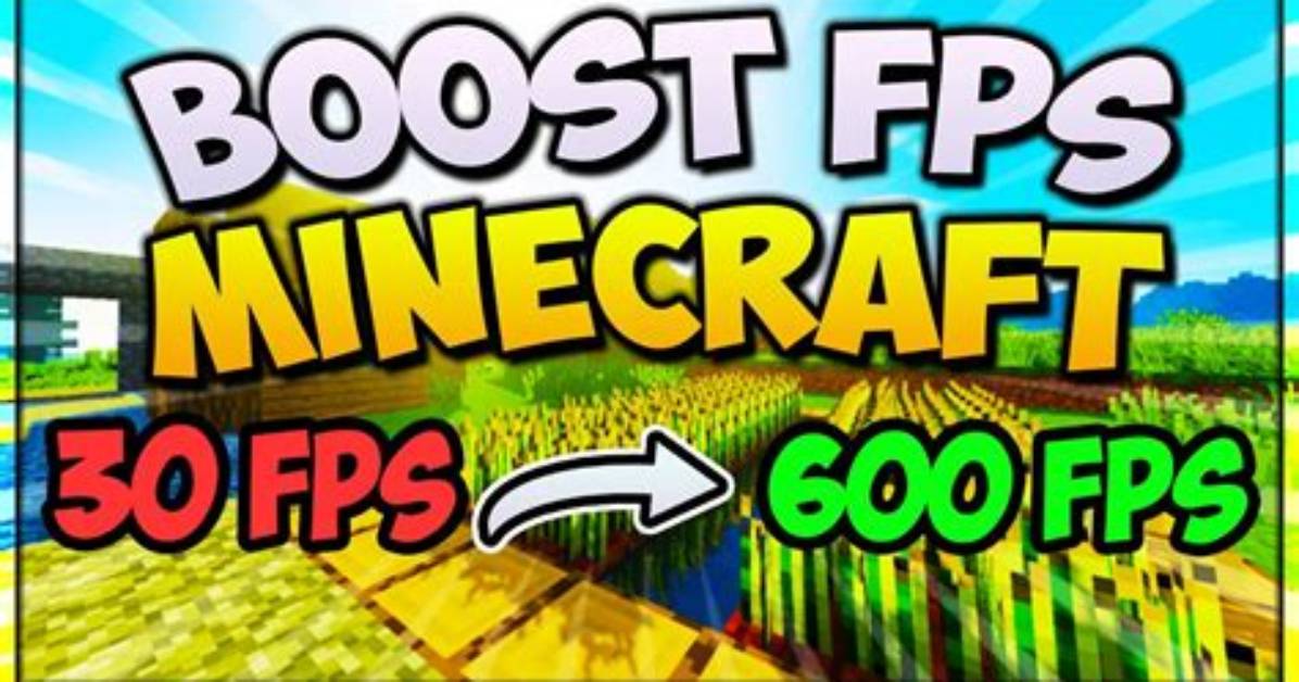 How to Boost Fps Minecraft