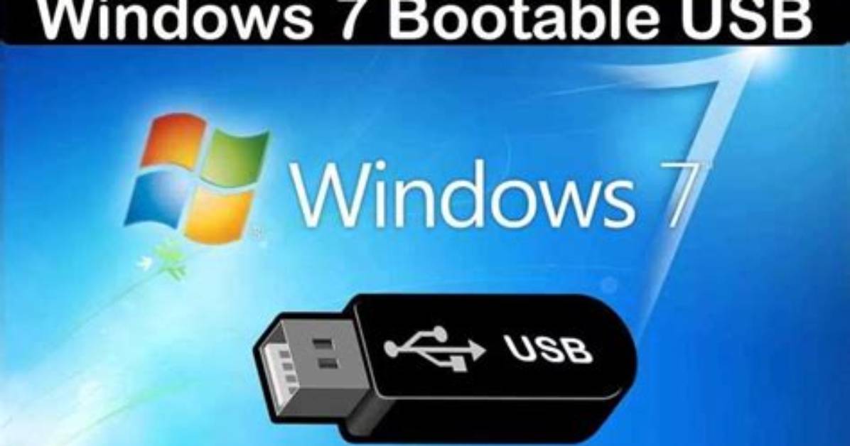 How to Boot Windows 7 from Usb?