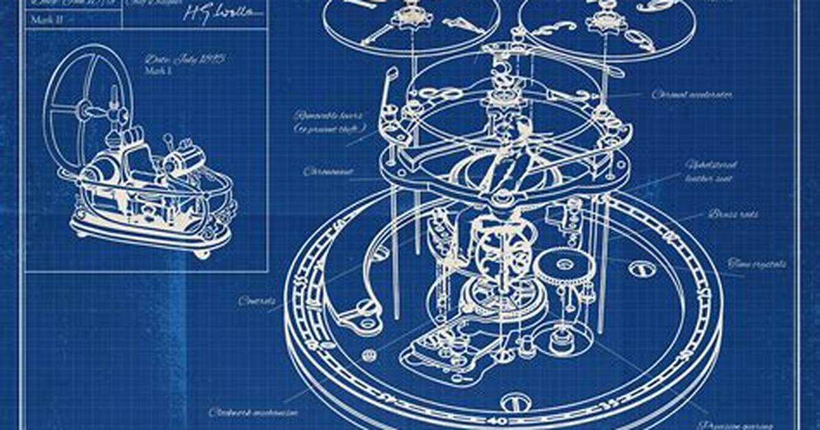 How to Build a Time Machine Blueprints