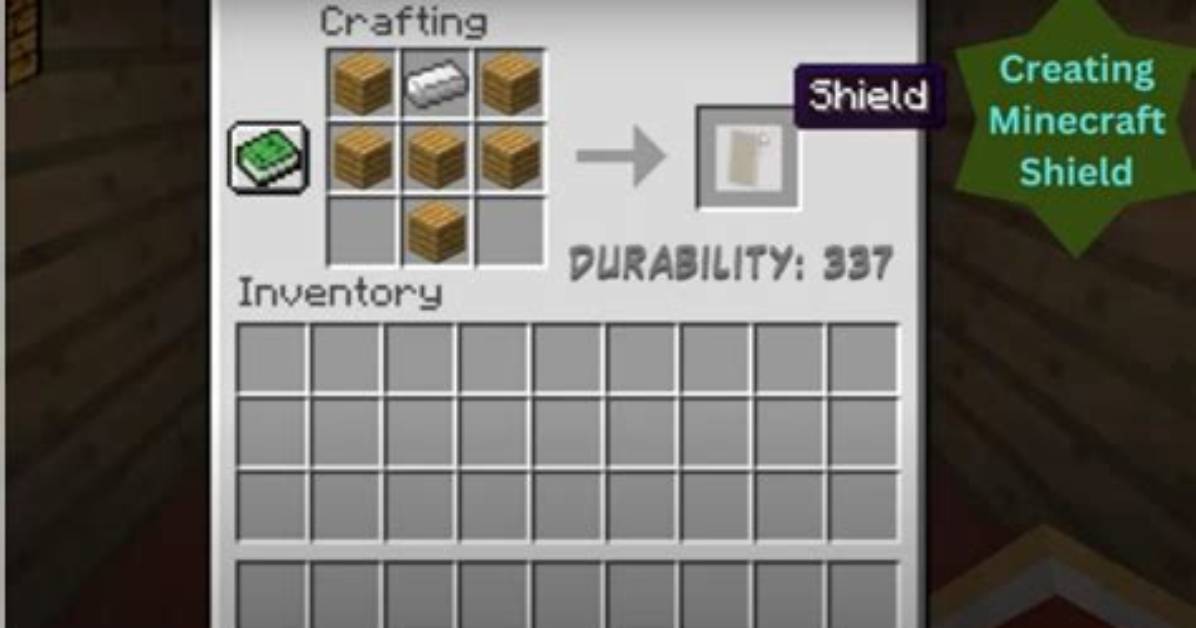 How to Build Shield Minecraft