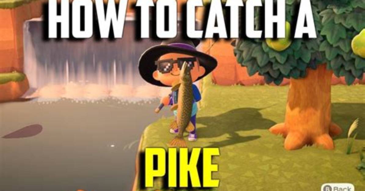 How to Catch a Pike in Acnh