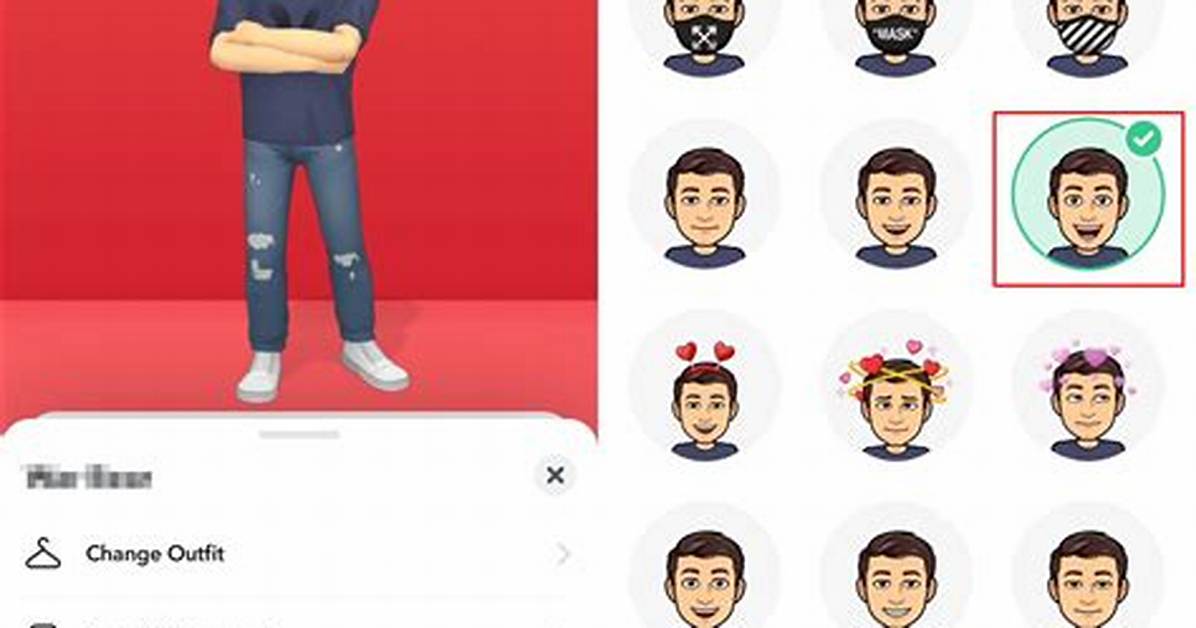 How to Change Bitmoji