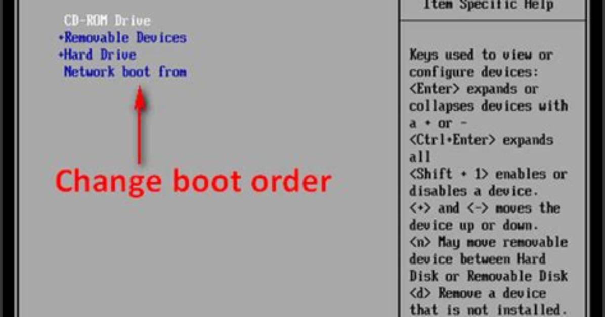 How to Change Boot Order Windows 10?
