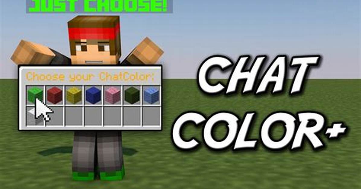 How to Change Chat Color in Minecraft