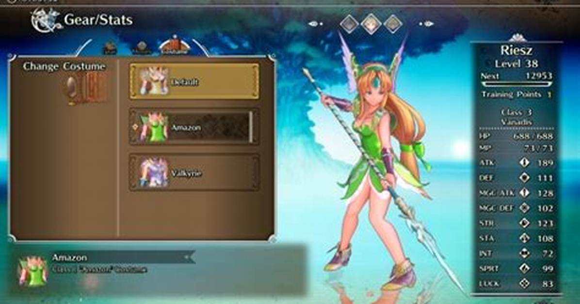 How to Change Costume in Trials of Mana Remake?