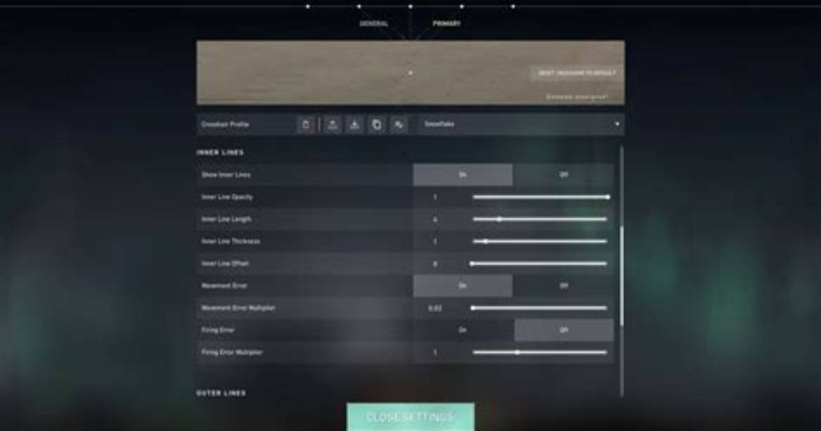 How to Change Crosshair Valorant