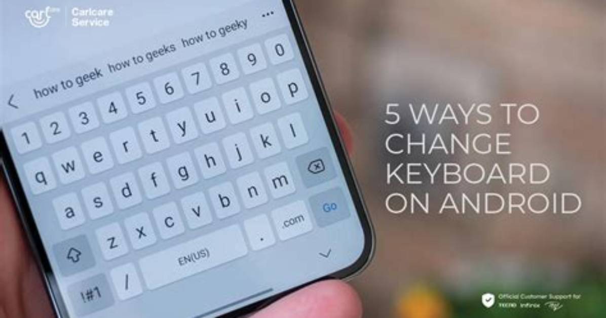 How to Change Keyboard Android