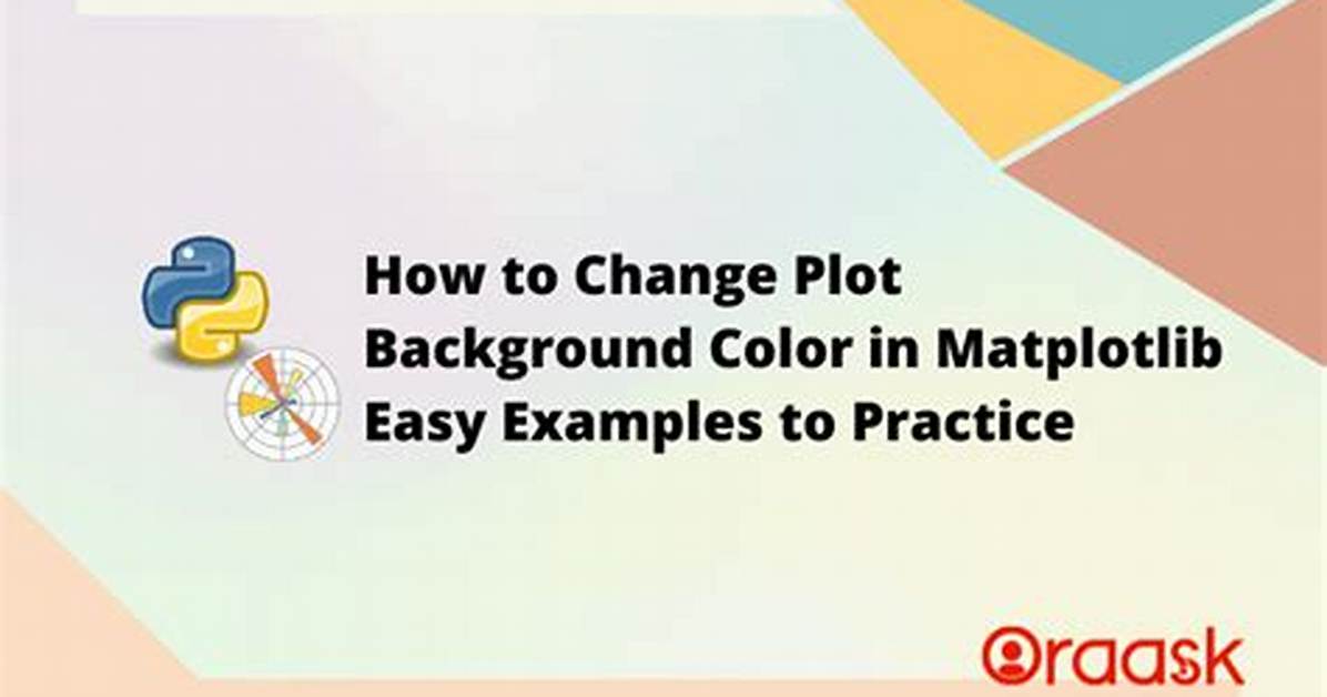 How to Change Plot Background Color?