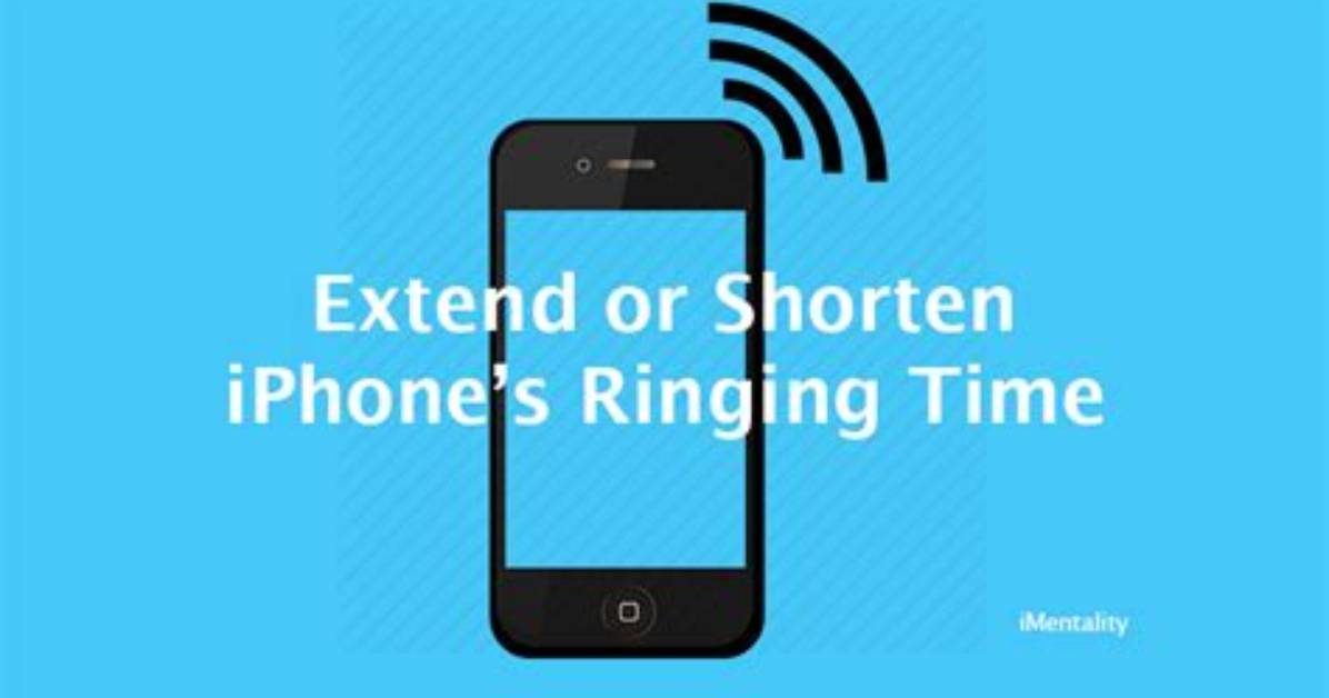 How to Change Ringing Time on Iphone?