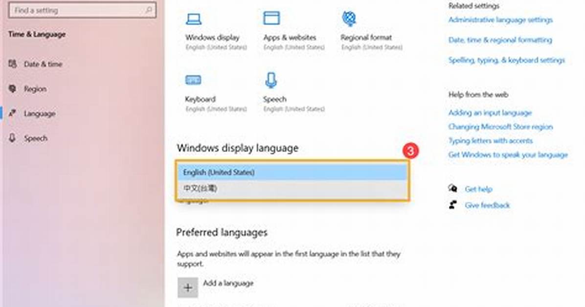 How to Change Windows Language?