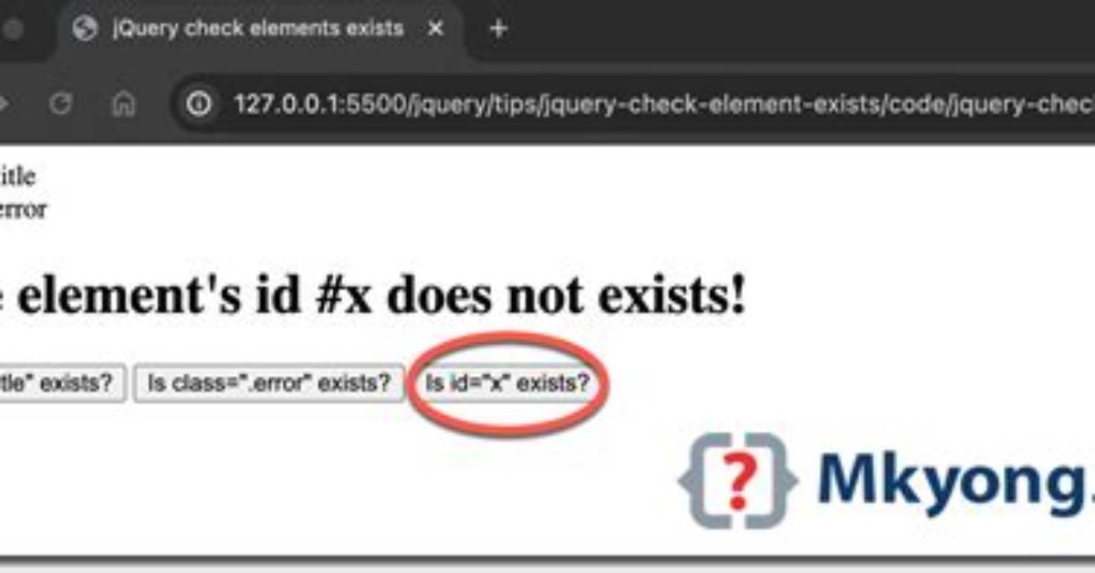 How to Check If Element Exists Using Cypress. Io