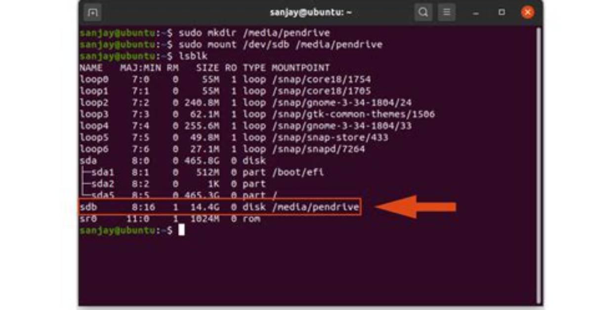 How to Check Mount Point in Linux?