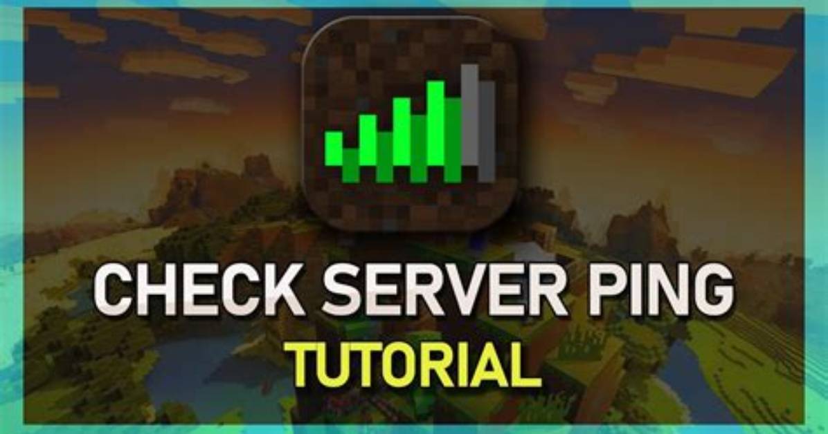 How to Check Ping Minecraft
