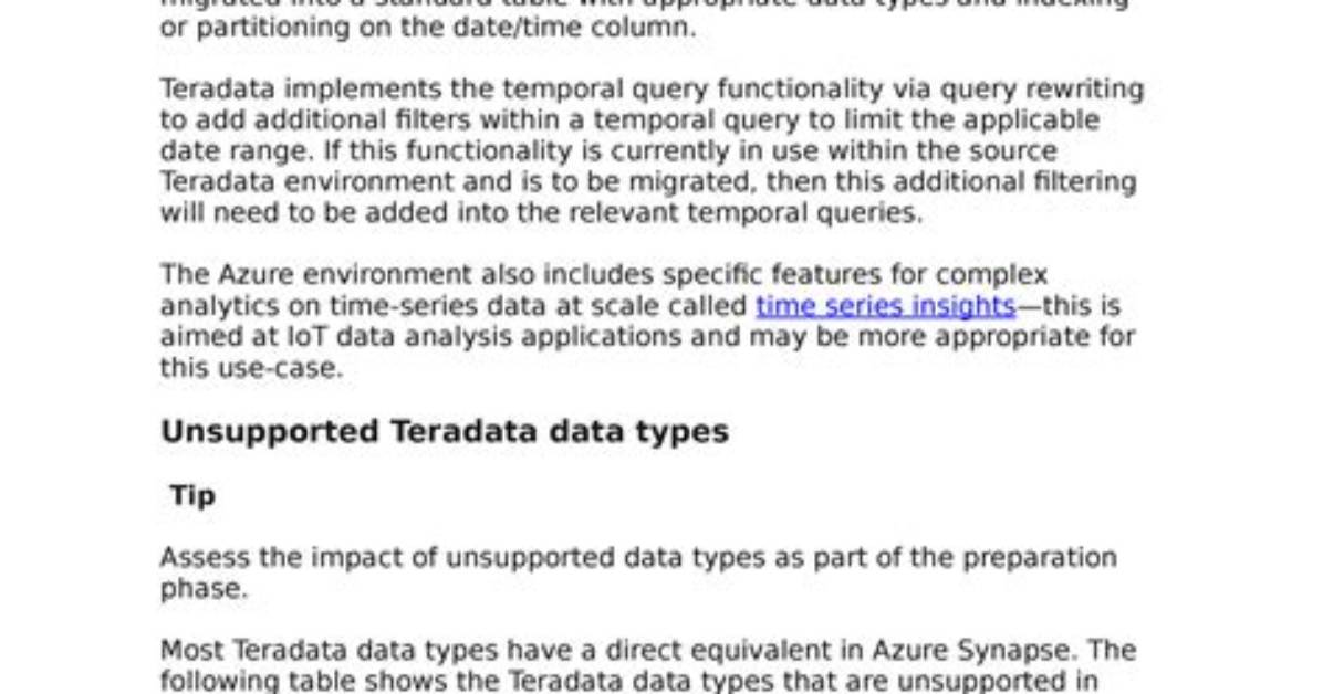 How to Check Teradata Table Definitions