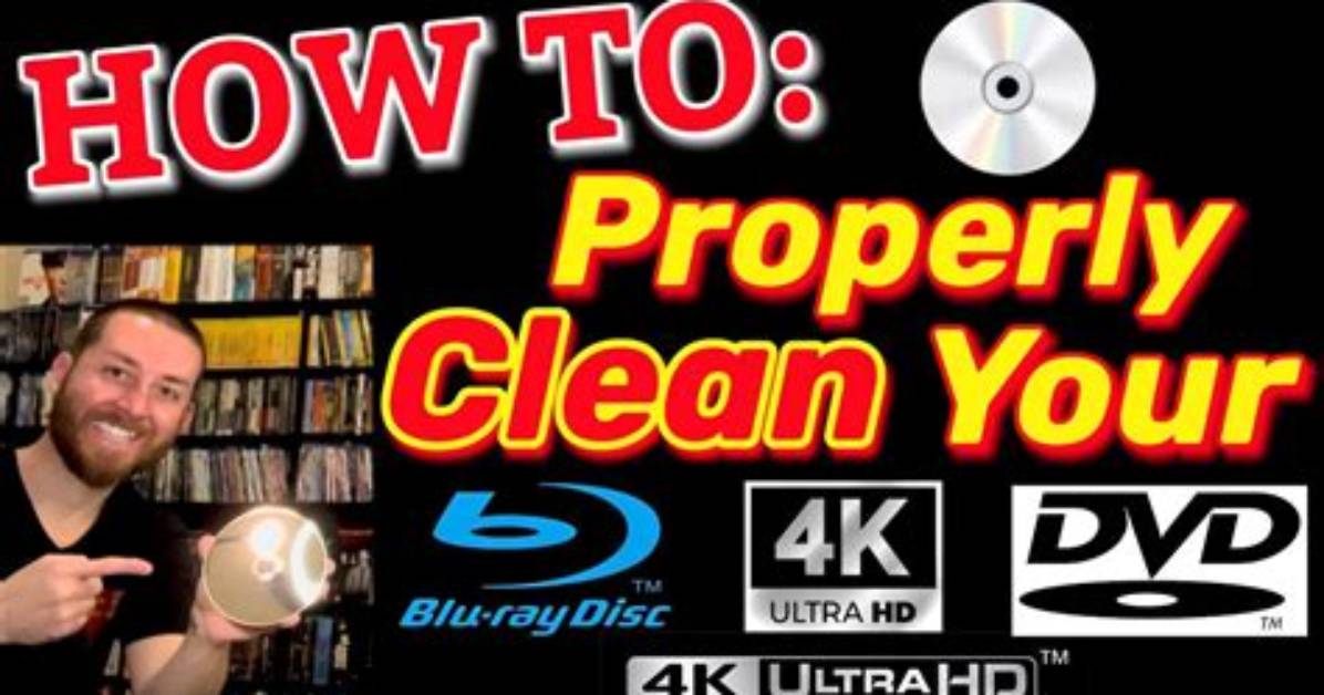 How to Clean a Blu Ray Disc?