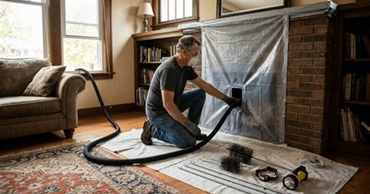 How to Clean a Chimney Without a Brush?