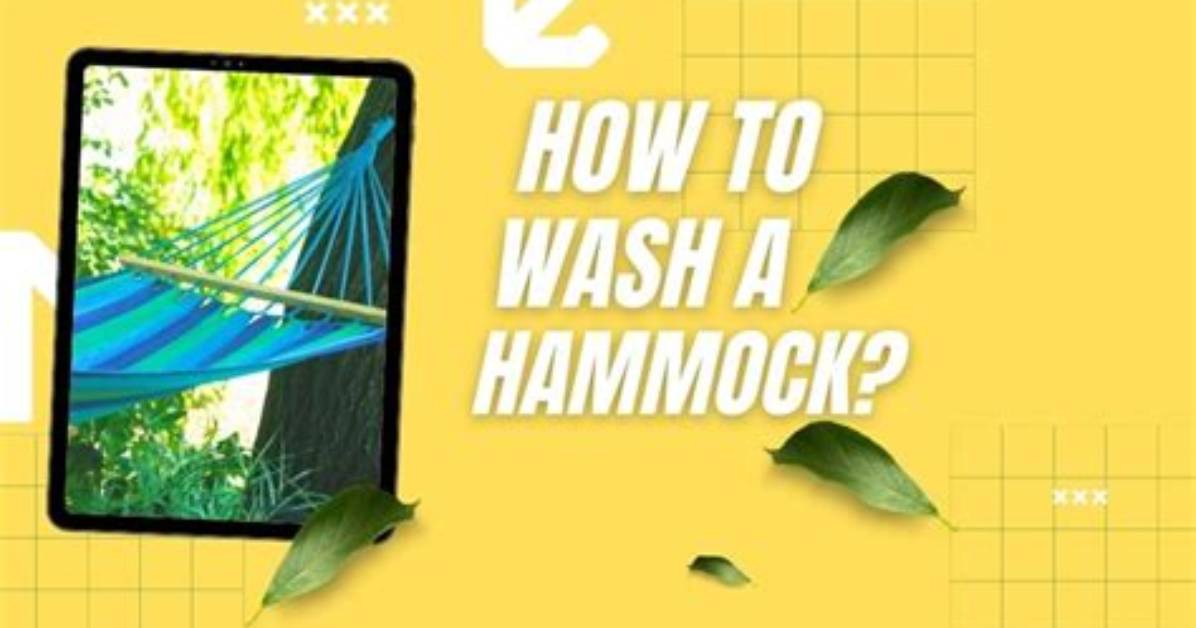 How to Clean a Hammock?