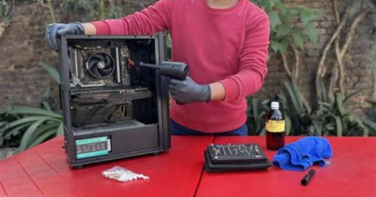 How to Clean Dust from Pc