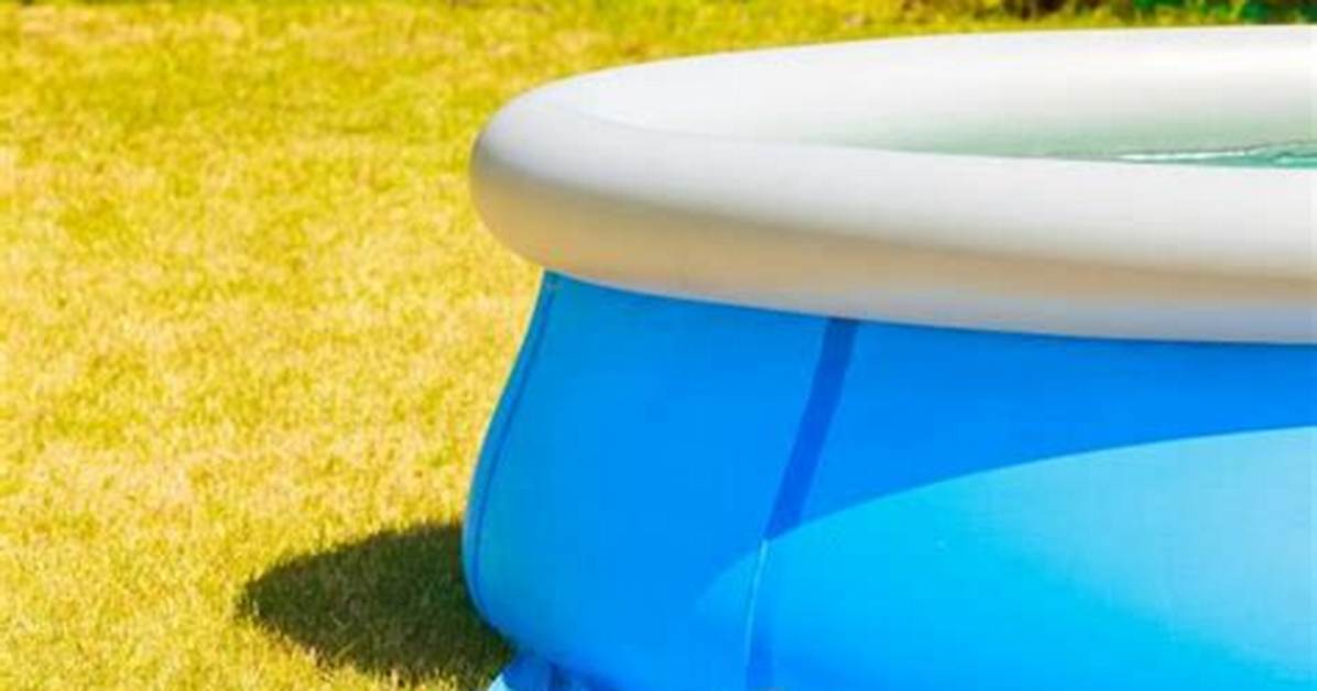 How to Clean Mold off Inflatable Pool?