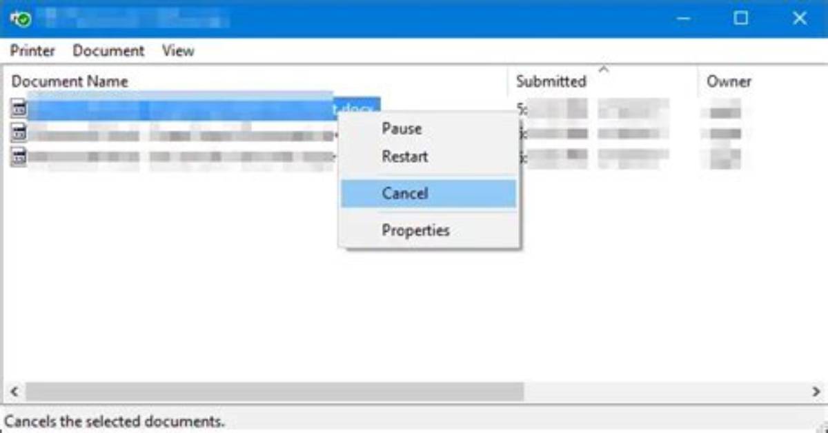 How to Clear Print Queue Windows 10?