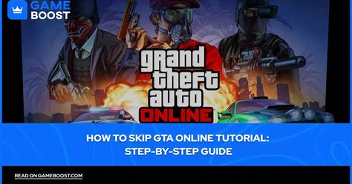 How to Complete Gta Online Tutorial
