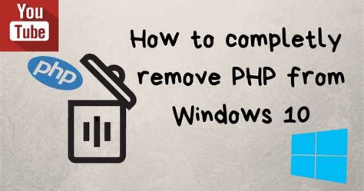 How to Completely Remove Php?