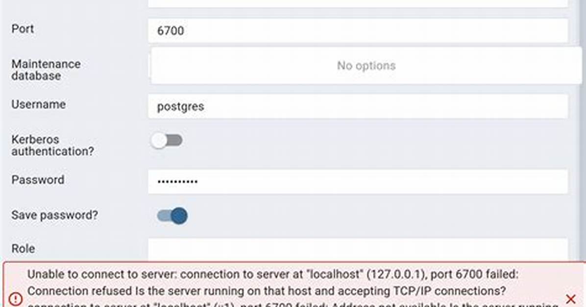 How to Connect Postgres to Localhost Server Using pgAdmin on Ubuntu?