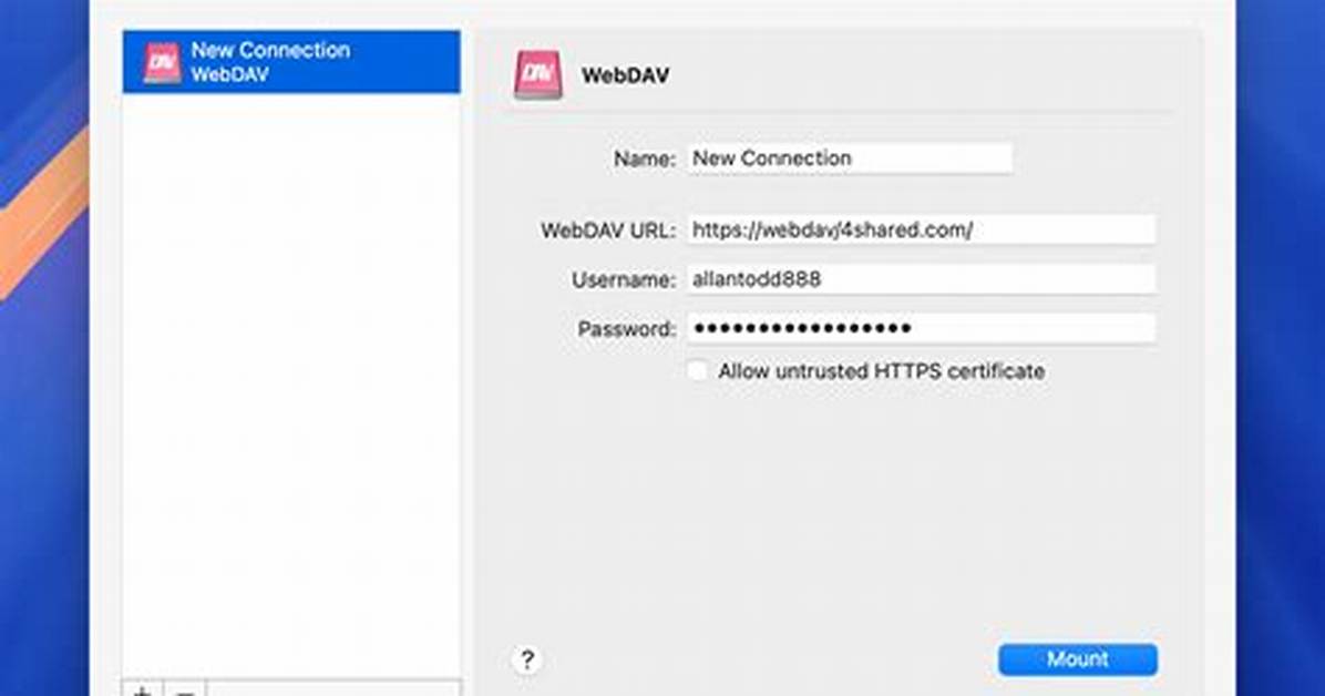 How to Connect to an Https Webdav Folder on Windows 7?