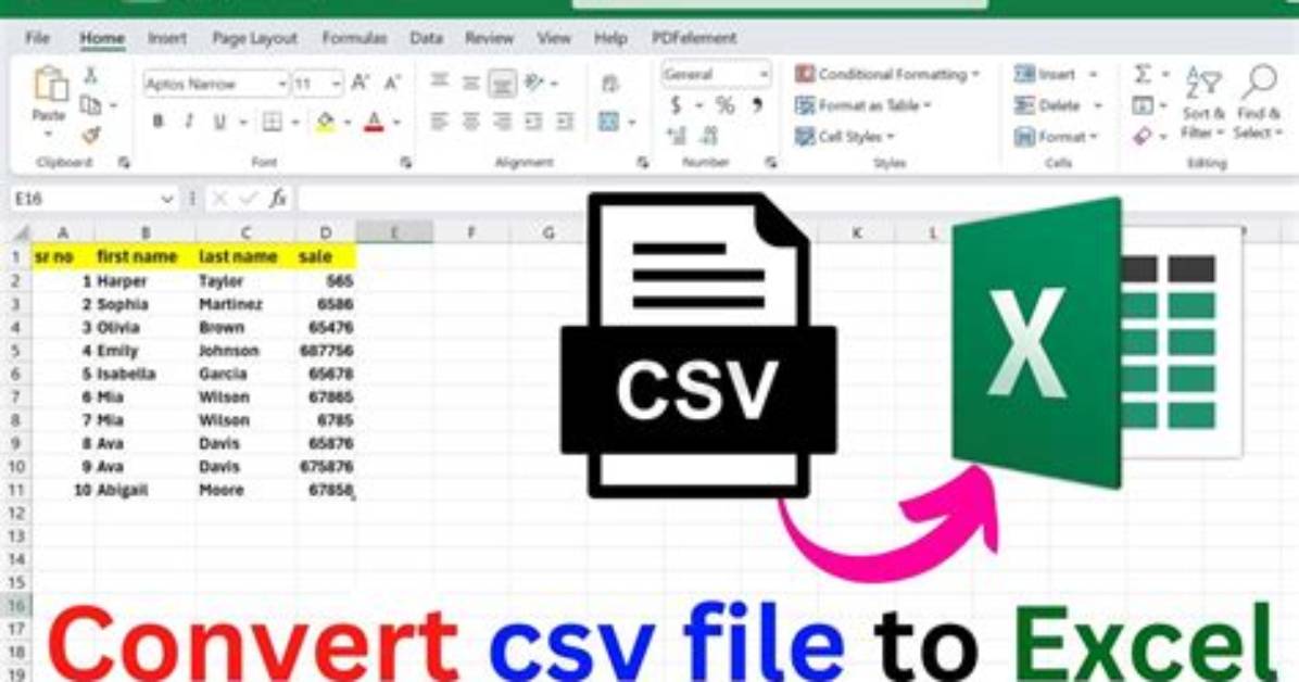 How to Convert a Csv File to Parquet