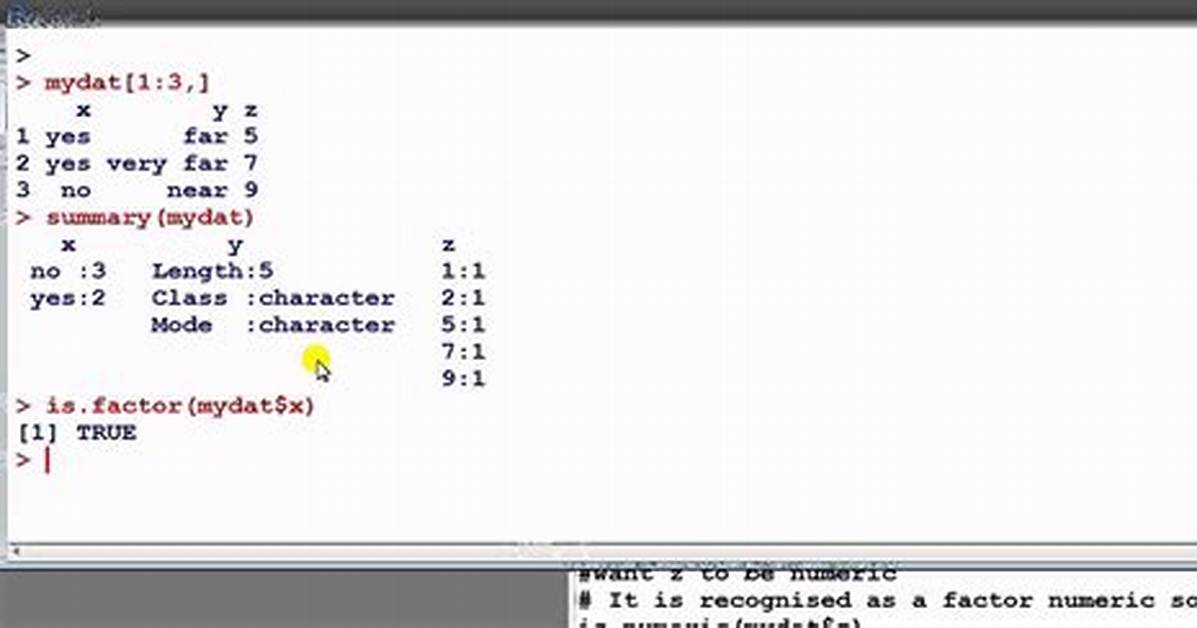 How to Convert a Factor to Integer\Numeric Without Loss of Information?
