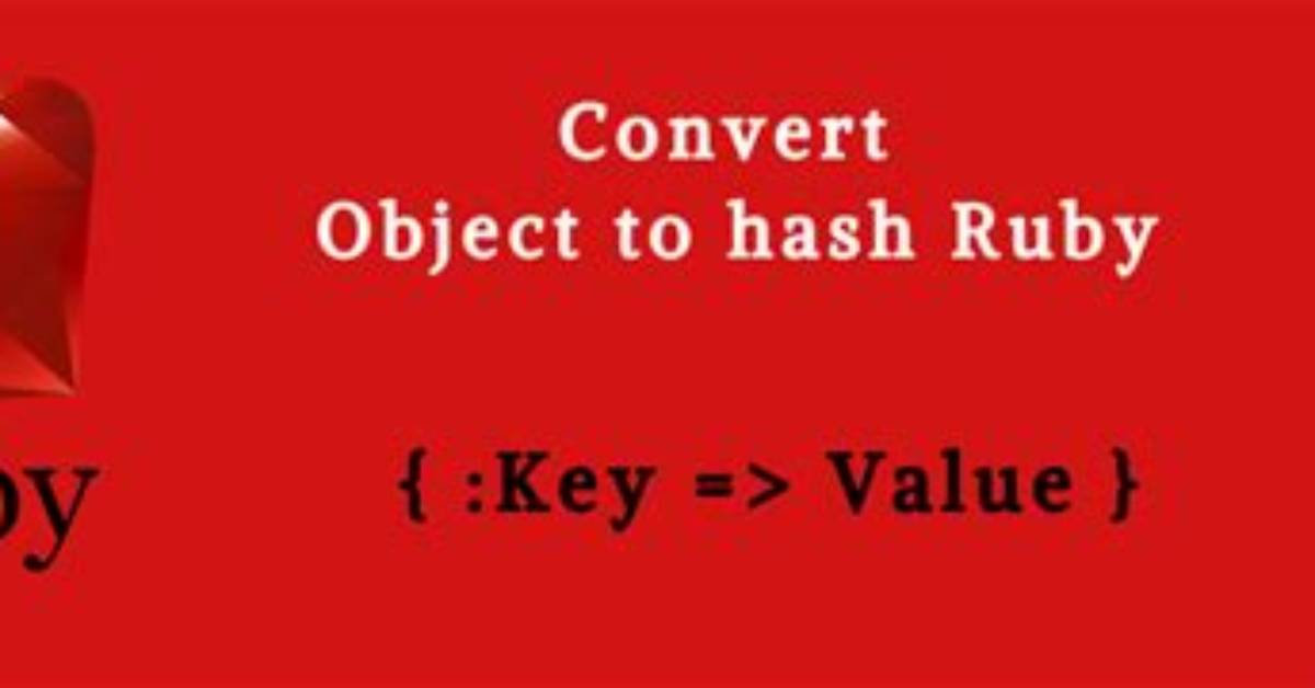 How to Convert a Ruby Hash Object to Json?