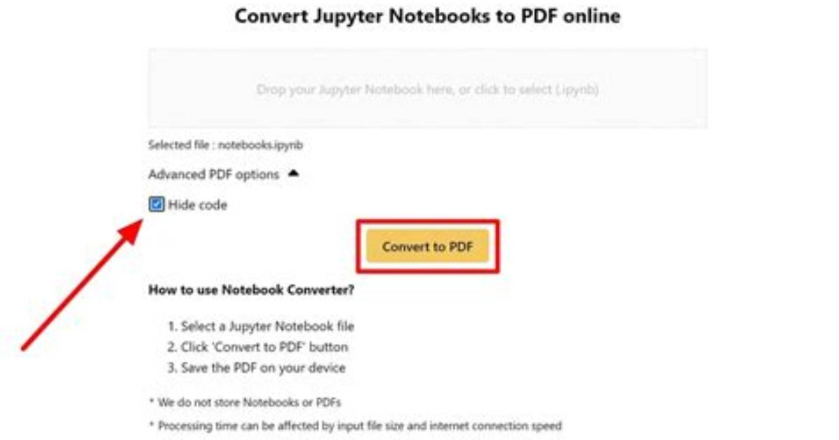 How to Convert Ipython Notebooks to Pdf and Html?